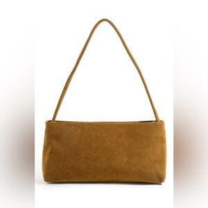 Fame Faux Suede Rectangle Bag